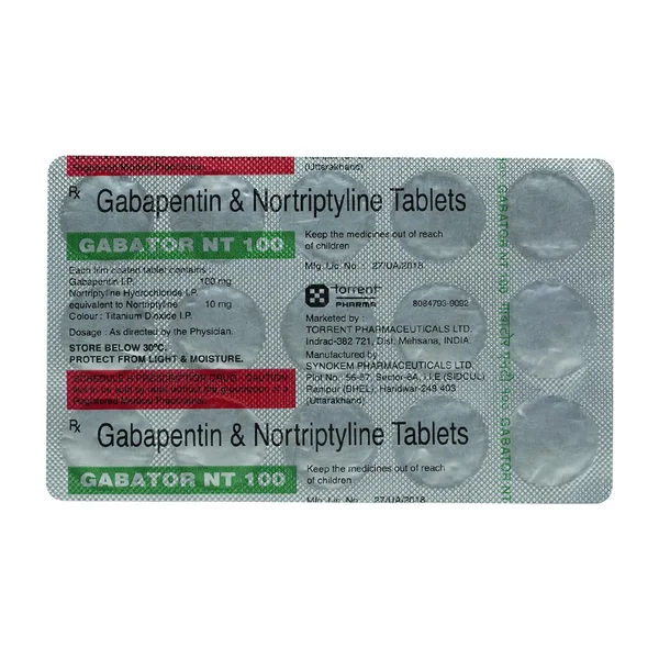 Gabator NT 100 Tablet 15's
