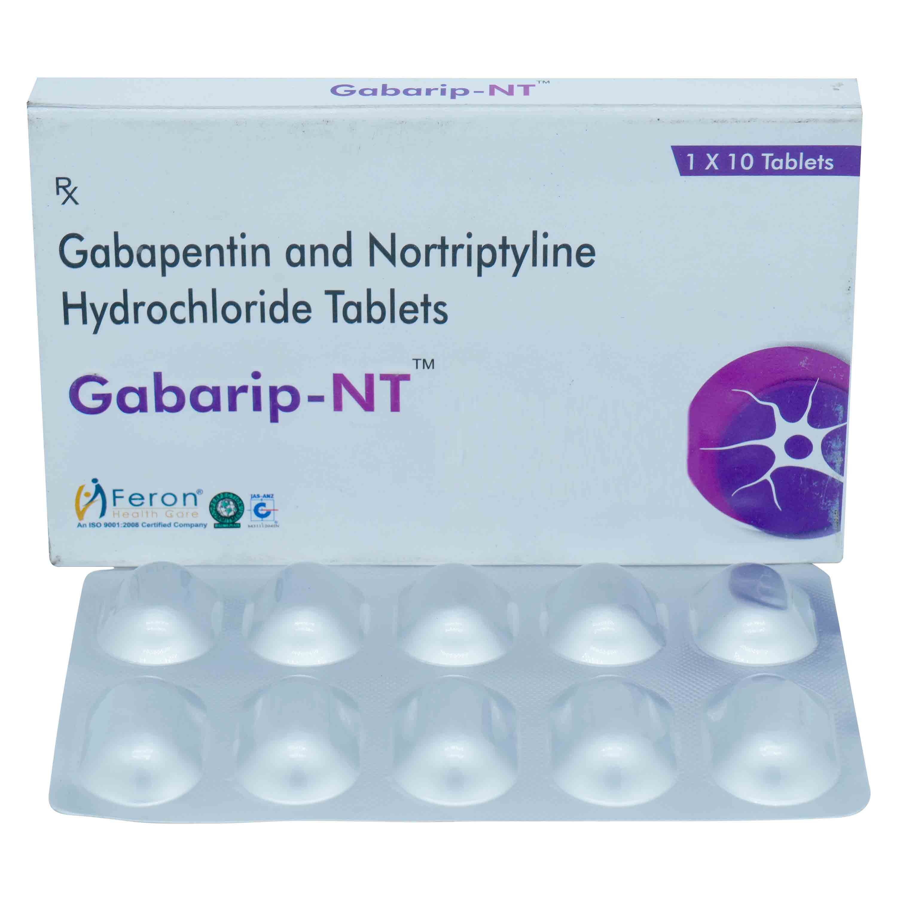 Gabarip-NT Tablet 10's, Pack of 10 TabletS Gabarip-NT Tablet 10's, Pack of 10 TabletS