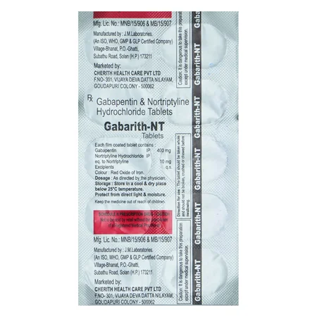 Gabarith-NT Tablet 10's