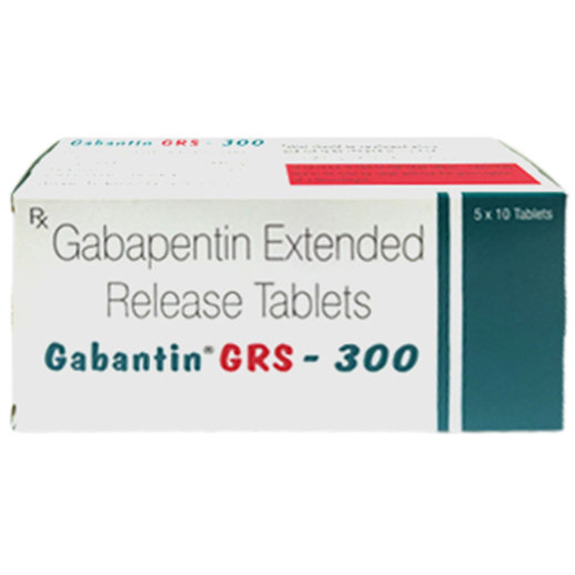 Gabantin GRS-300 Tablet 10's, Pack of 10 TabletS Gabantin GRS-300 Tablet 10's, Pack of 10 TabletS