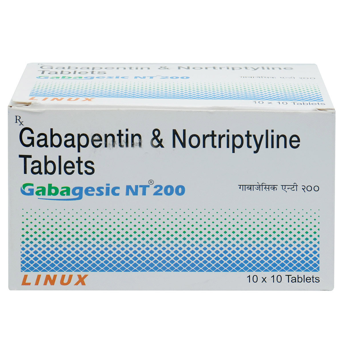 Gabagesic NT 200 Tablet 10's, Pack of 10 TabletS Gabagesic NT 200 Tablet 10's, Pack of 10 TabletS