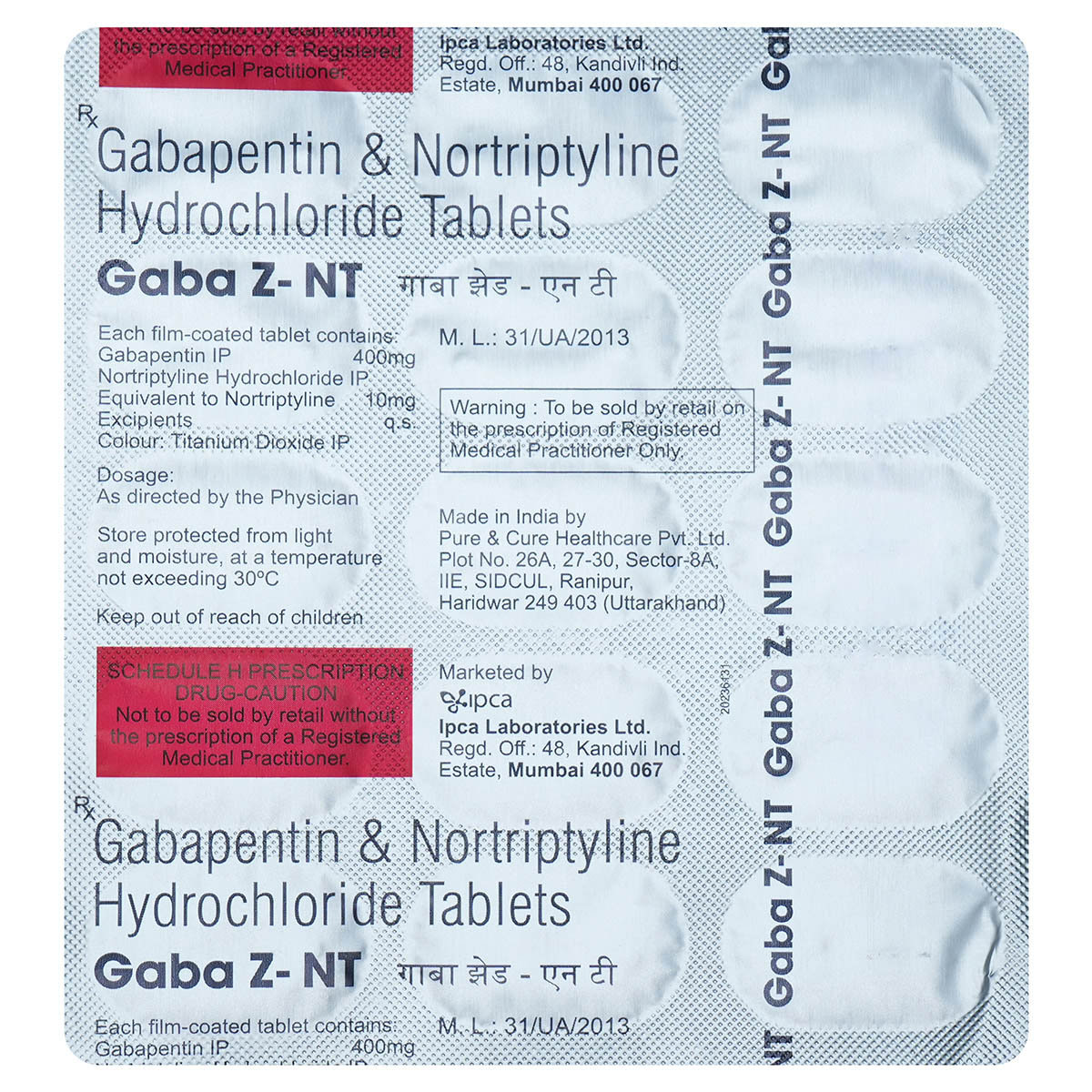 Gaba Z-NT Tablet 15's, Pack of 15 TABLETS Gaba Z-NT Tablet 15's, Pack of 15 TABLETS