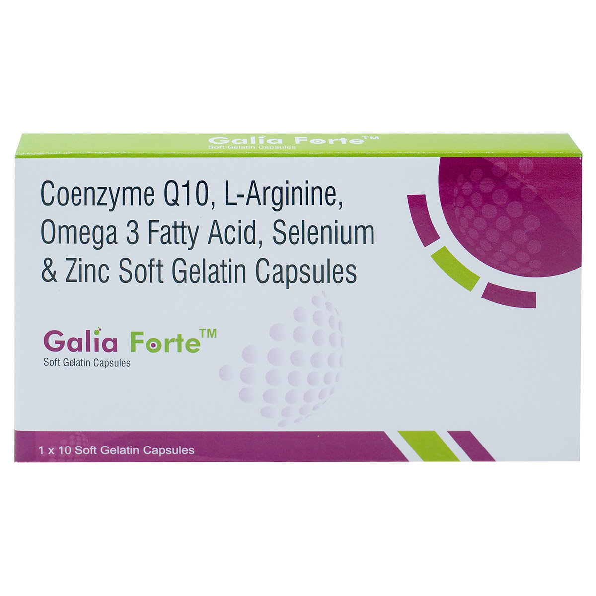 Galia Forte Softgel Capsule 10's, Pack of 10 Galia Forte Softgel Capsule 10's, Pack of 10