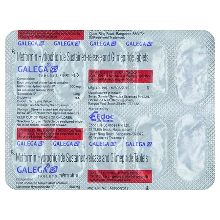 Galega G 3Mg Tablet 10'S