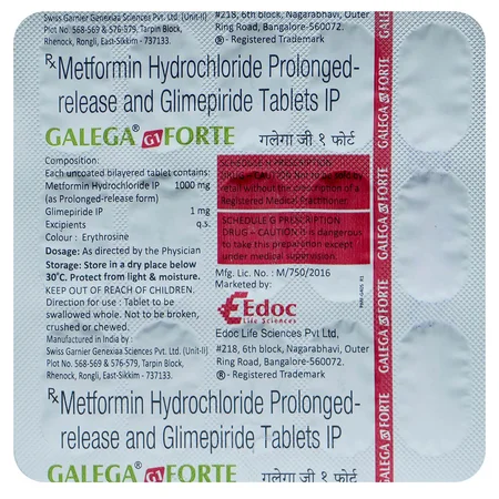 Galega G1 Forte Tablet 15's