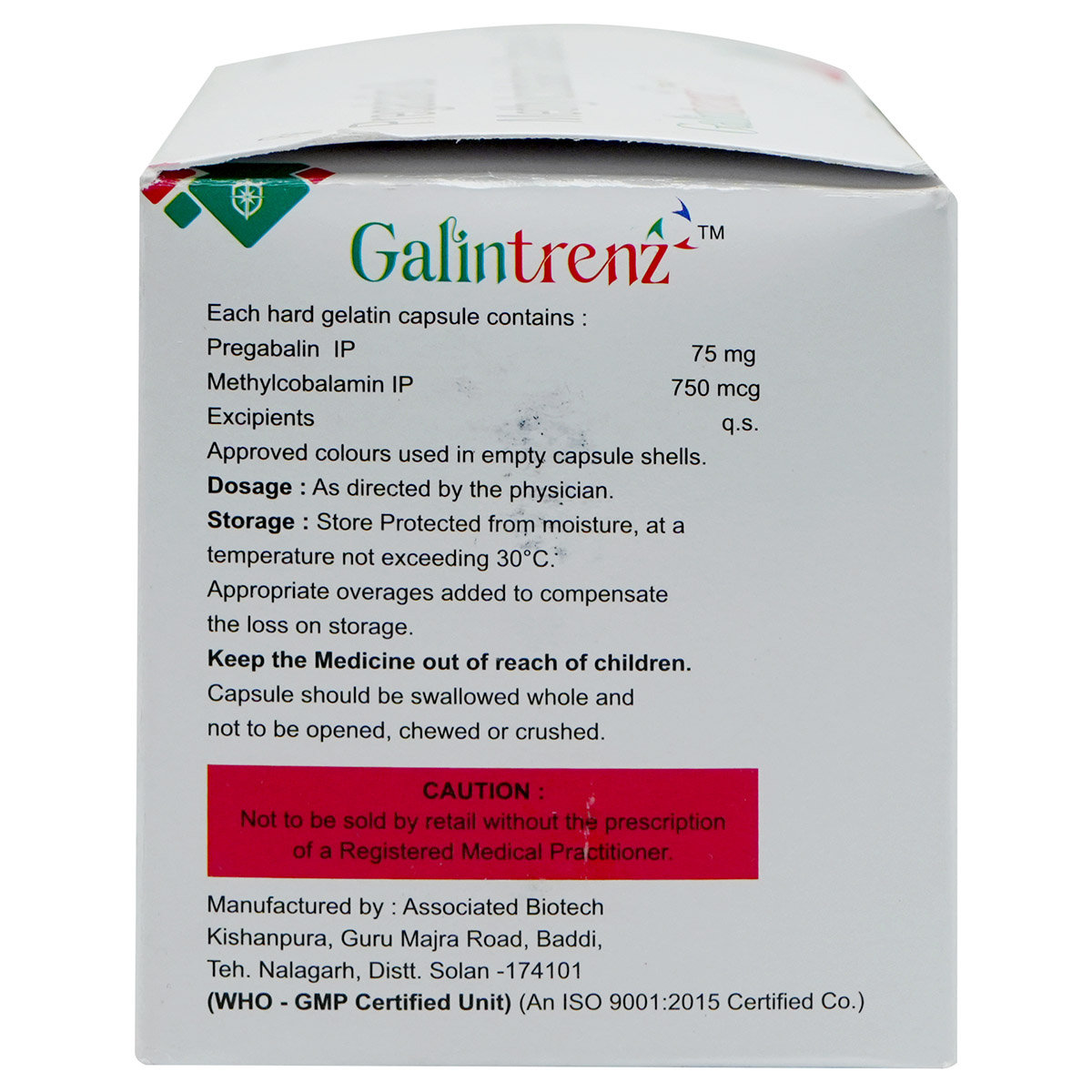 Galintrenz Capsule 10's, Pack of 10 CapsuleS Galintrenz Capsule 10's, Pack of 10 CapsuleS