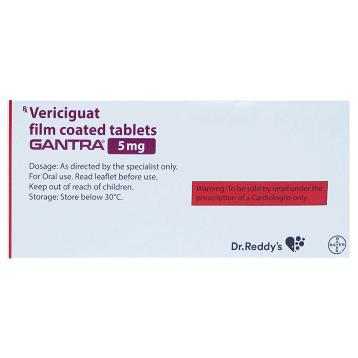 Gantra 5 mg Tablet 14's, Pack of 14 TABLETS Gantra 5 mg Tablet 14's, Pack of 14 TABLETS