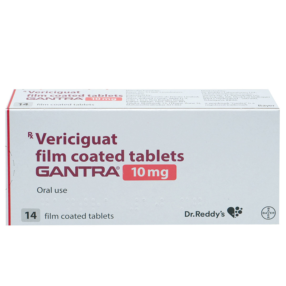 Buy Gantra 10 mg Tablet 14's Online