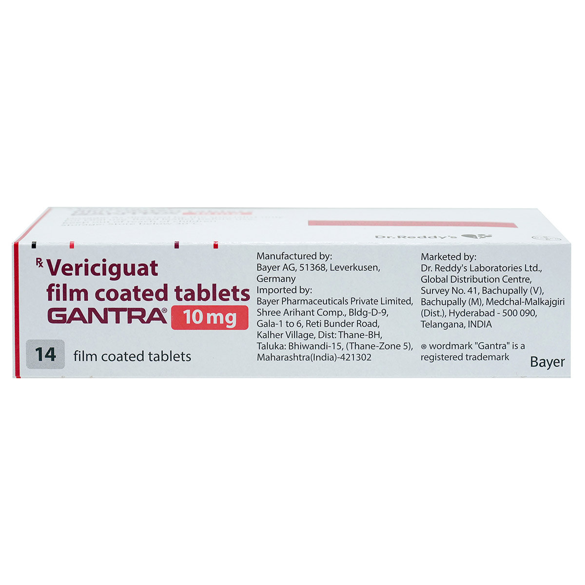 Gantra 10 mg Tablet 14's, Pack of 14 TABLETS Gantra 10 mg Tablet 14's, Pack of 14 TABLETS