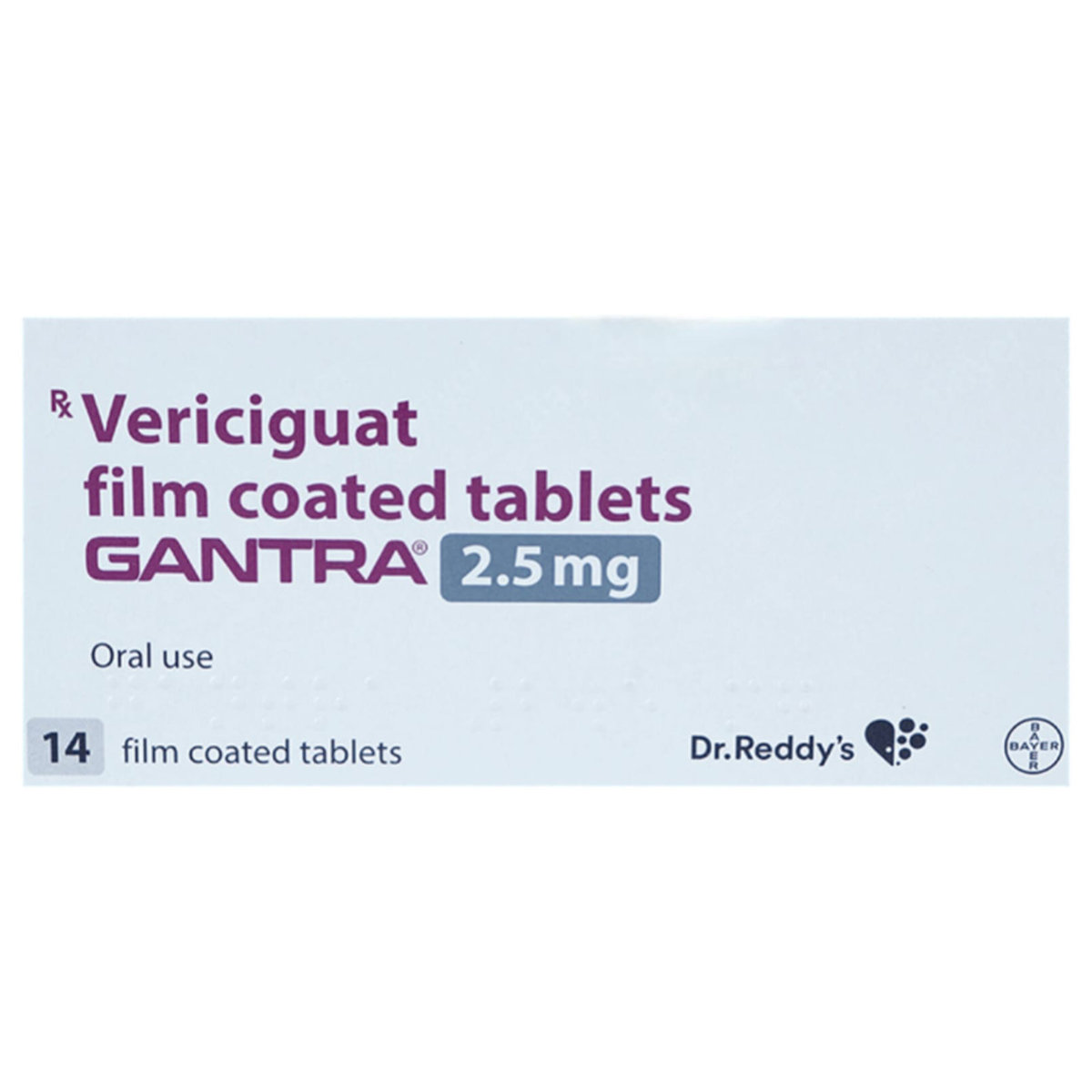 Buy Gantra 2.5 mg Tablet 14's Online