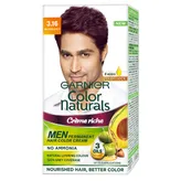 Garnier Color Naturals Men Shade 3.16 Hair Color, Burgundy, 1 Count (30ml + 30gm), Pack of 1