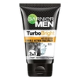 Garnier Men Turbo Bright Double Action Facewash, 100 gm