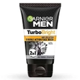 Garnier Men Turbo Bright Double Action Facewash, 50 gm