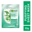 Garnier Hydra Bomb Green Tea Serum Sheet Mask (Green), 32 gm