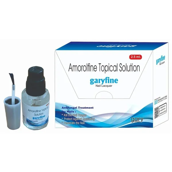Garyfine Nail Lacquer Solution 2.5 ml, Pack of 1