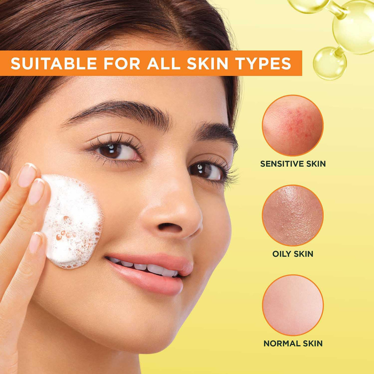 Garnier Bright Complete Vit-C Serum Cleanser, 100 gm, Pack of 1 Garnier Bright Complete Vit-C Serum Cleanser, 100 gm, Pack of 1