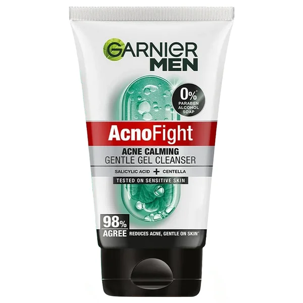 Garnier Men Acnofight Gentle Gel Cleanser, 50 gm, Pack of 1