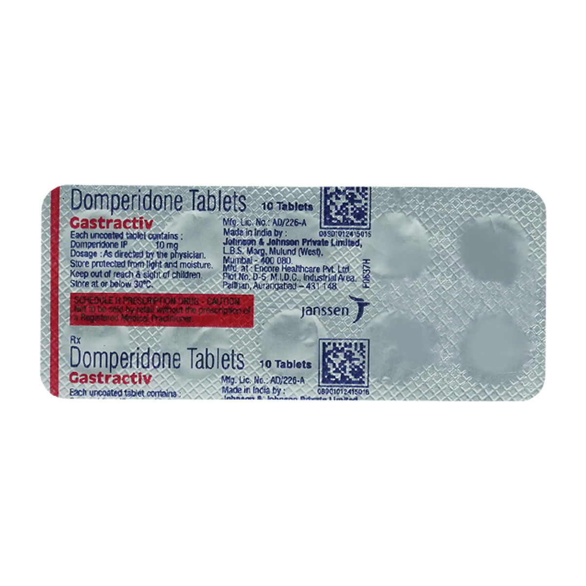 Buy Gastractiv Tablet 10's Online