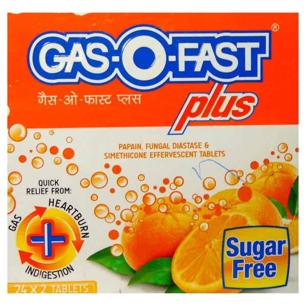 Gas O Fast Plus Tablet 2's, Pack of 2