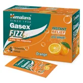 Himalaya Gasex Fizz Orange Sachet 5 gm , Pack of 1