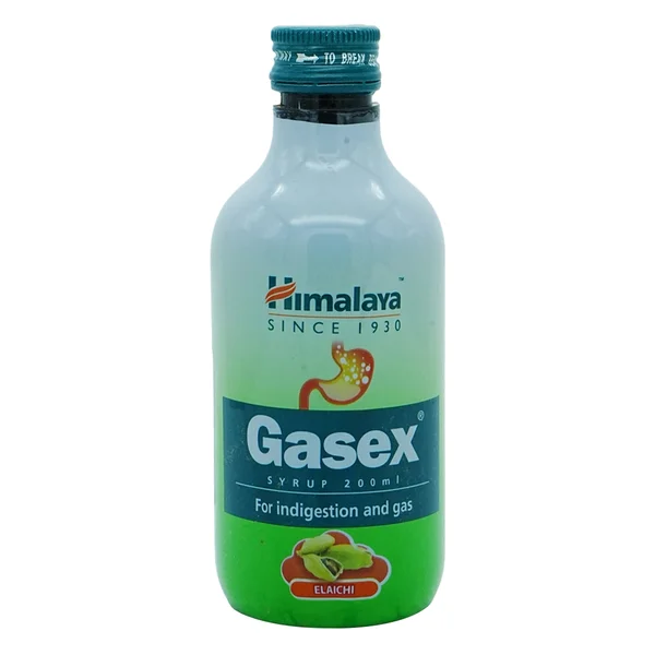 Gasex Elaichi Flavour Syrup 200 ml, Pack of 1
