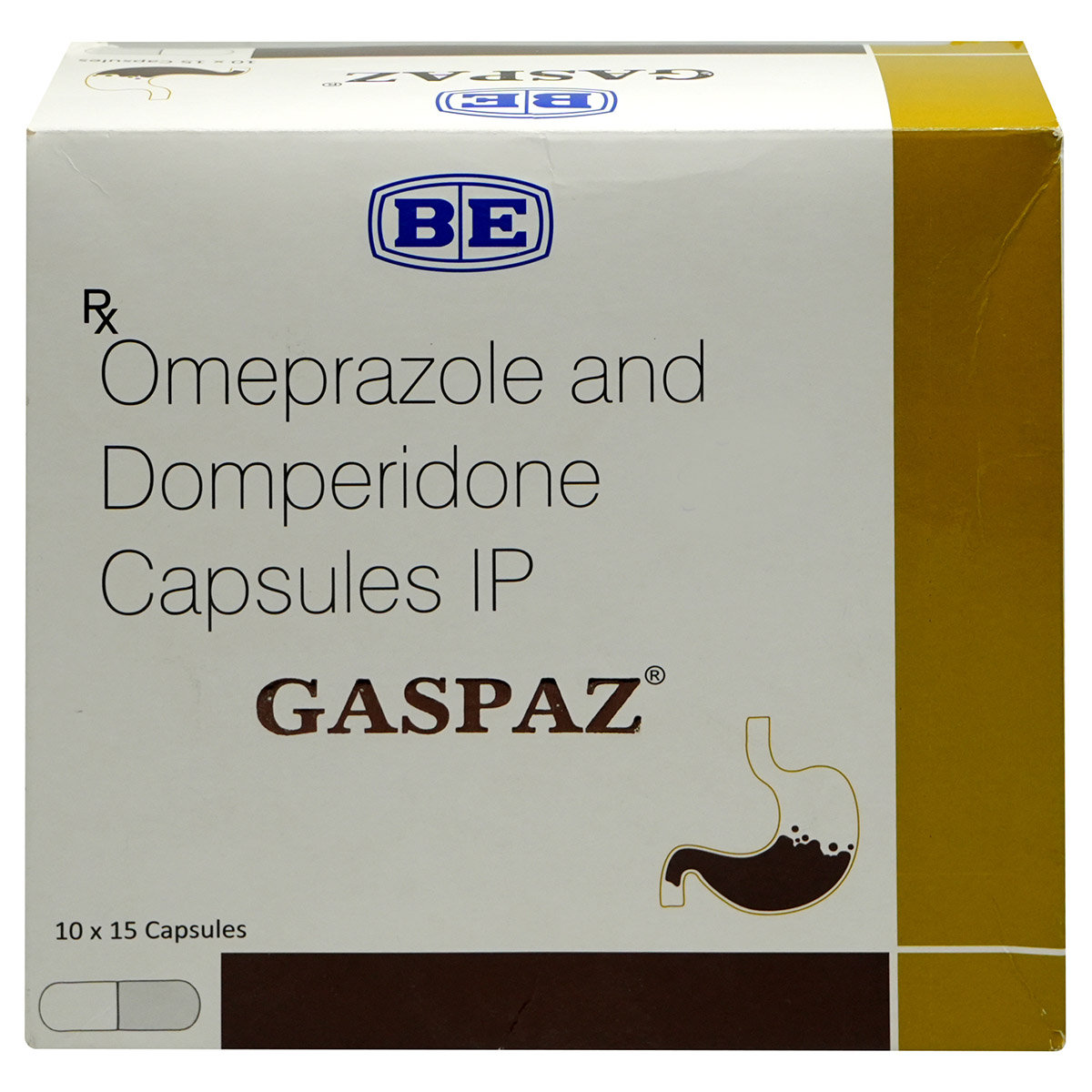 Gaspaz Capsule 15's, Pack of 15 TabletS Gaspaz Capsule 15's, Pack of 15 TabletS