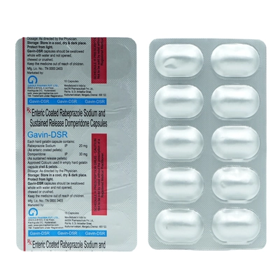 Gavin-Dsr Capsule 10'S, Pack of 10 CapsuleS