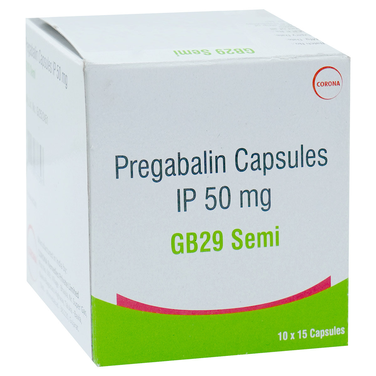 GB29 Semi Capsule 15's, Pack of 15 CapsuleS GB29 Semi Capsule 15's, Pack of 15 CapsuleS