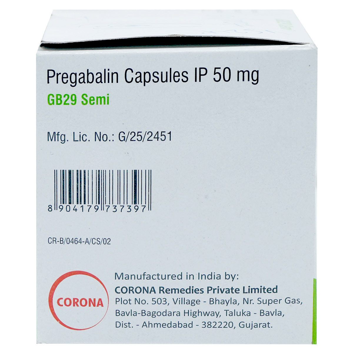 GB29 Semi Capsule 15's, Pack of 15 CapsuleS GB29 Semi Capsule 15's, Pack of 15 CapsuleS
