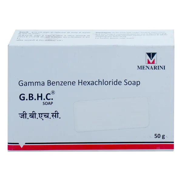 G.B.H.C Soap 50 gm | Gamma Benzene Hexachloride | For Scabies & Pediculosis