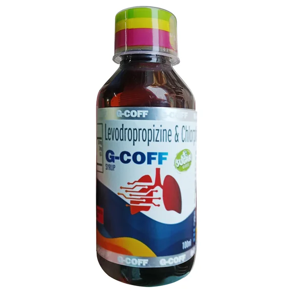 G-Coff Sugar Free Honey Flavour Syrup 100 ml