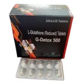 G-Detox 500 Tablet 10's, Pack of 10 TABLETS