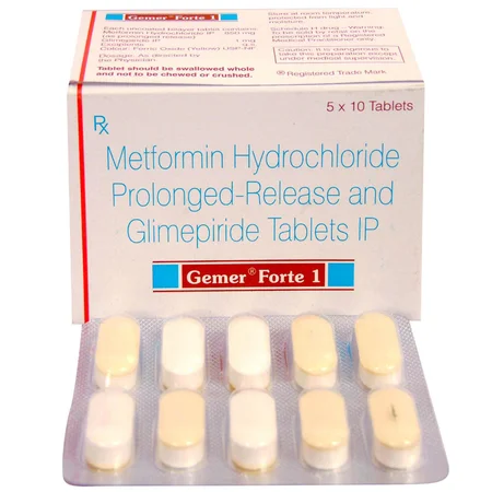 Gemer Forte 1 Tablet 10's