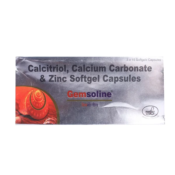 Gemsoline Softgel Capsule 15's