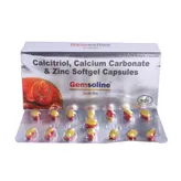 Gemsoline Softgel Capsule 15's, Pack of 15 CAPSULES