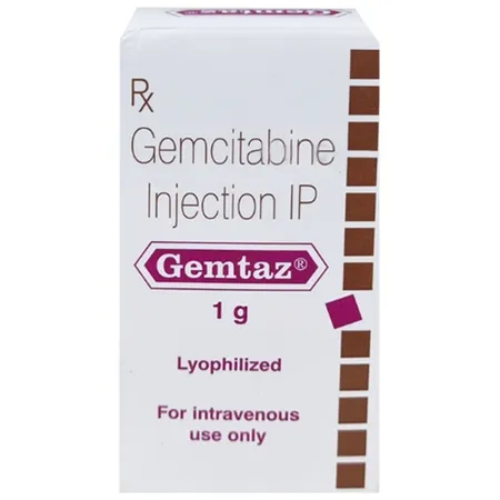 Gemtaz 1 gm I.V Injection 1's