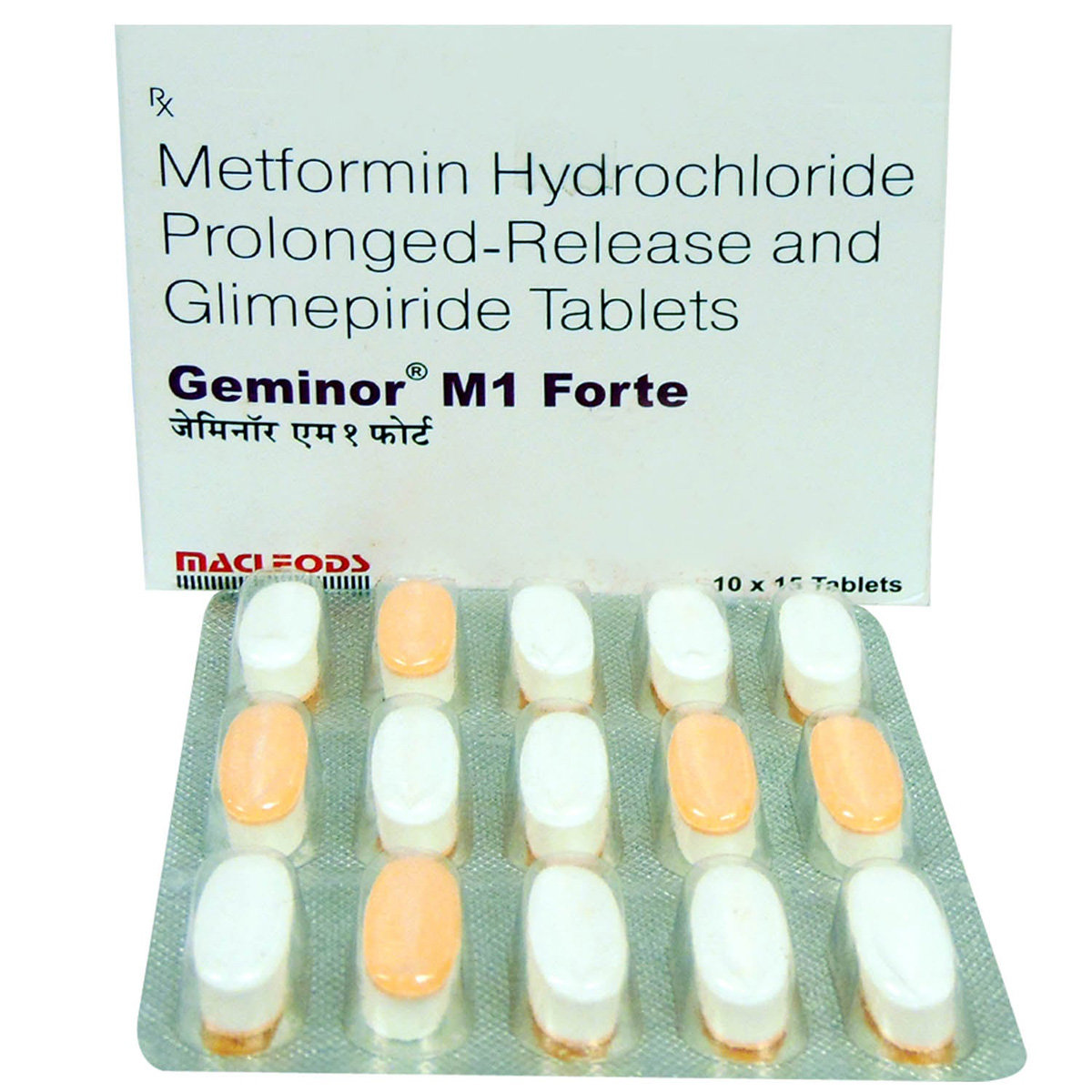 Geminor M1 Forte Tablet 15's, Pack of 15 TABLETS Geminor M1 Forte Tablet 15's, Pack of 15 TABLETS