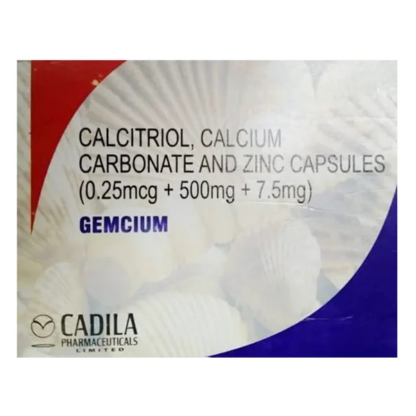 Gemcium Softgel Capsule 15's
