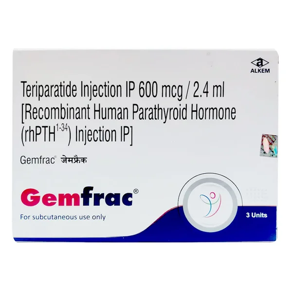 Gemfrac 600Mcg/2.4Ml Injection 3 Units