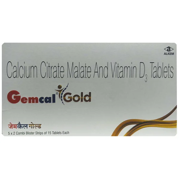 Gemcal Gold Tablet 15's