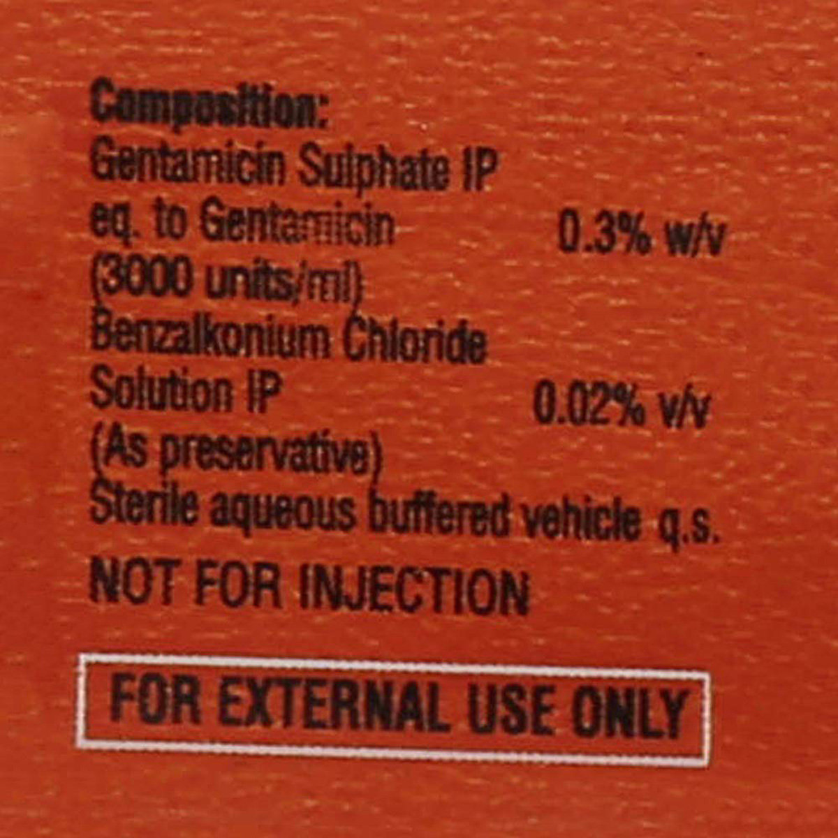Genticyn Eye/Ear Drops 10 ml, Pack of 1 Eye/Ear Drops Genticyn Eye/Ear Drops 10 ml, Pack of 1 Eye/Ear Drops