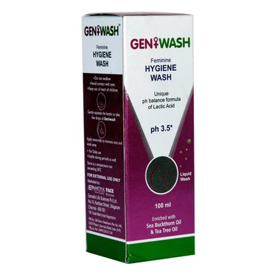 Geni Wash 100Ml Feminine Higiene Wash, Pack of 1 Liquid