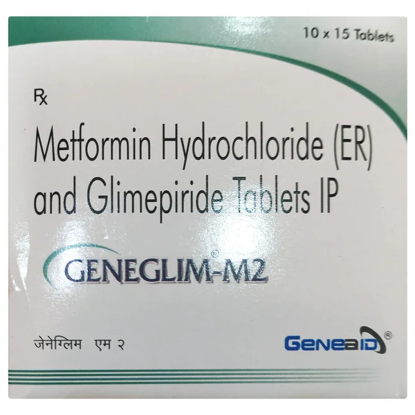 Geneglim-M2 Tablet 15's