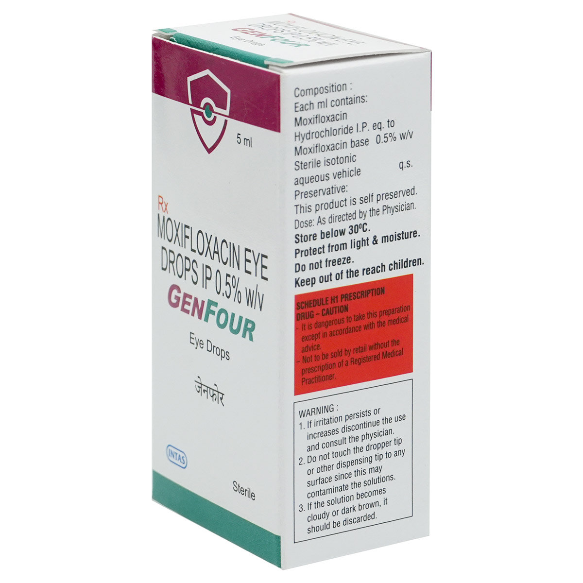 Genfour Eye Drops 5 ml, Pack of 1 Eye Drops Genfour Eye Drops 5 ml, Pack of 1 Eye Drops