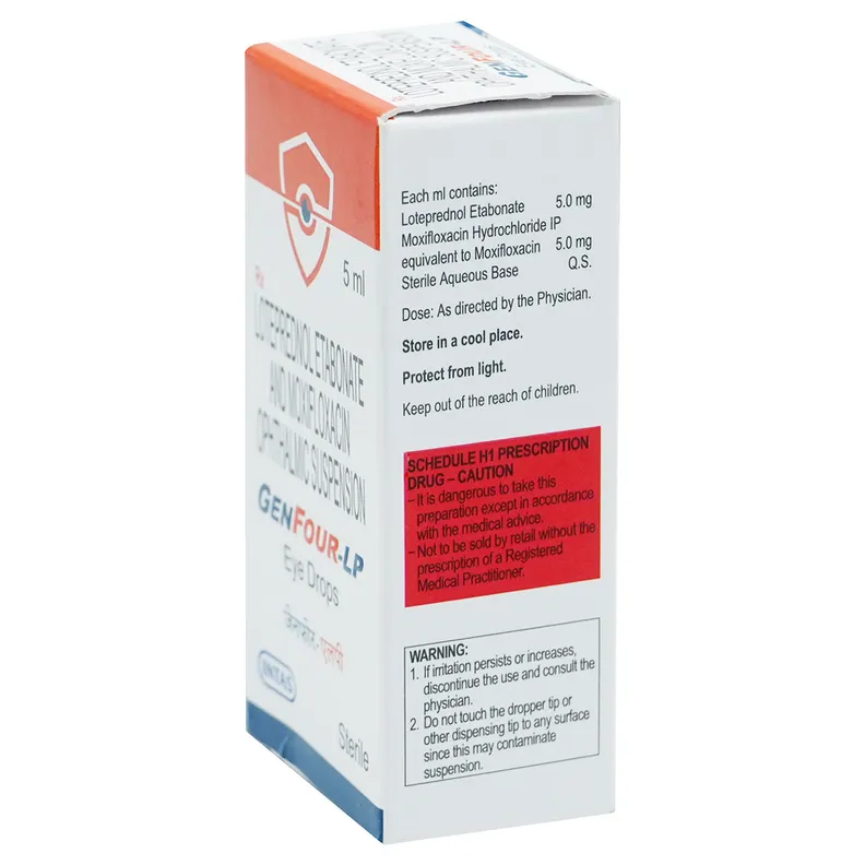 Genfour Eye Buy Genfour-LP Eye Drops 5 ml online | Uses, Side Effects, Price and ...