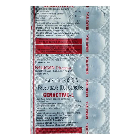 Genactive-L Capsule 10's