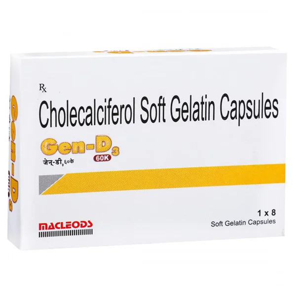 Gen-D3 60K Softgel Capsule 8's