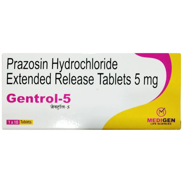 Gentrol-5 Tablet 10's, Pack of 10 TabletS