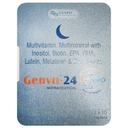 Genvit-24 AM/PM Tablet 20's