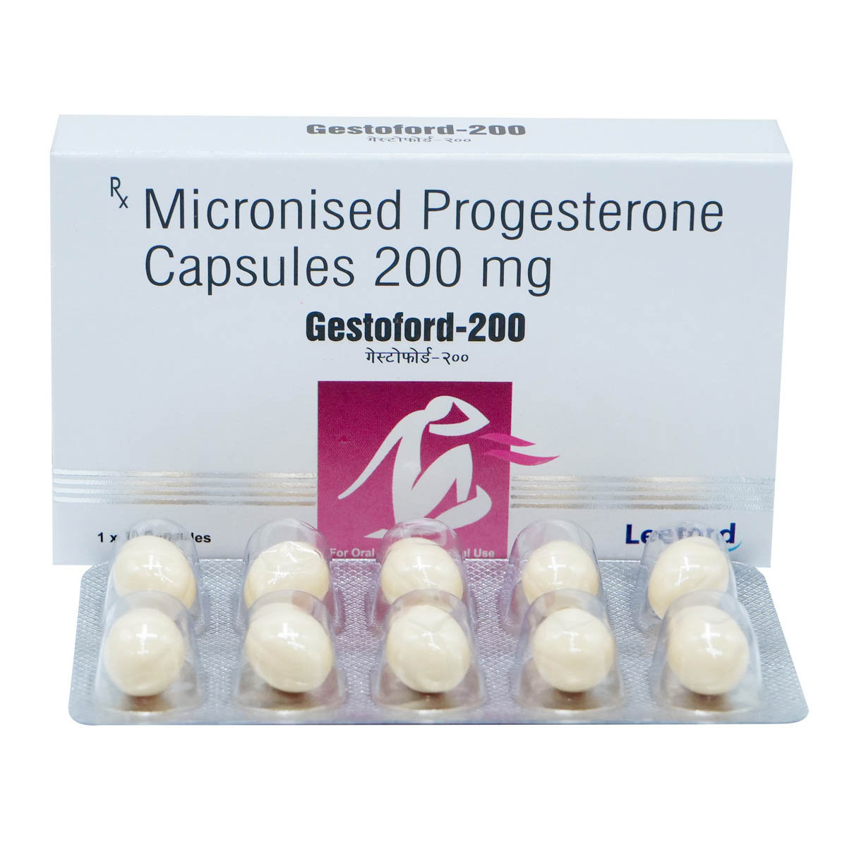 Gestoford 200Mg Capsule, Pack of 10 CapsuleS Gestoford 200Mg Capsule, Pack of 10 CapsuleS